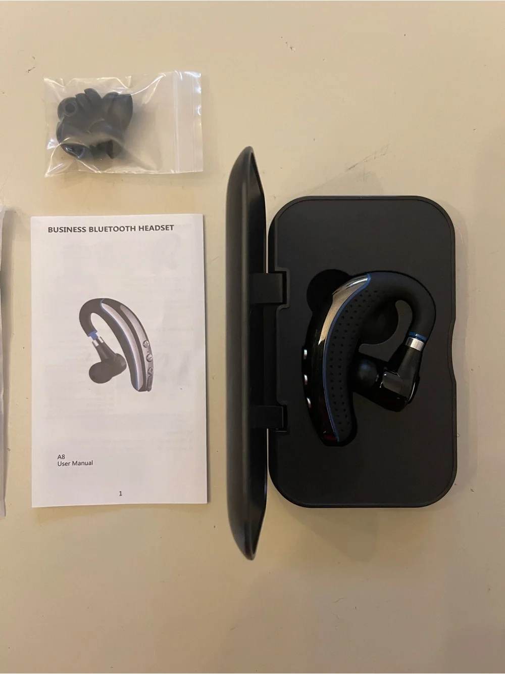 Bluetooth Headset, Wireless Earpiece V5.0 Bluetooth Earpiece Ultralight